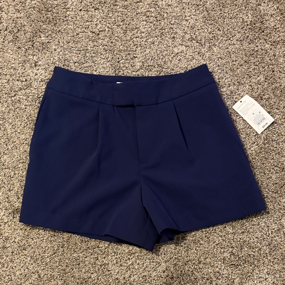 a new day Women's High Waist Navy Shorts